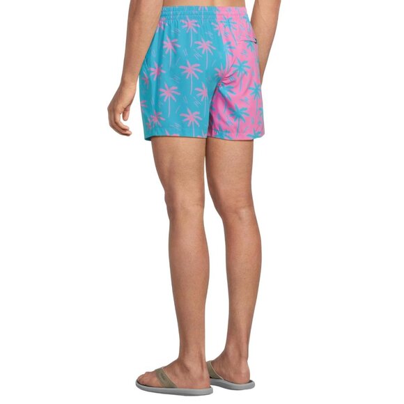 Chubbies of Prints 5.5" Classic Mesh Lined Swim Trunks Bright Blue / Pink L - Picture 7 of 8